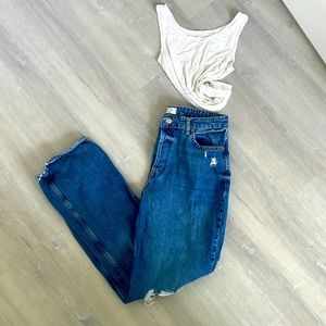 LAST CHANCE SALE! Free People Distressed Boyfriend Jeans